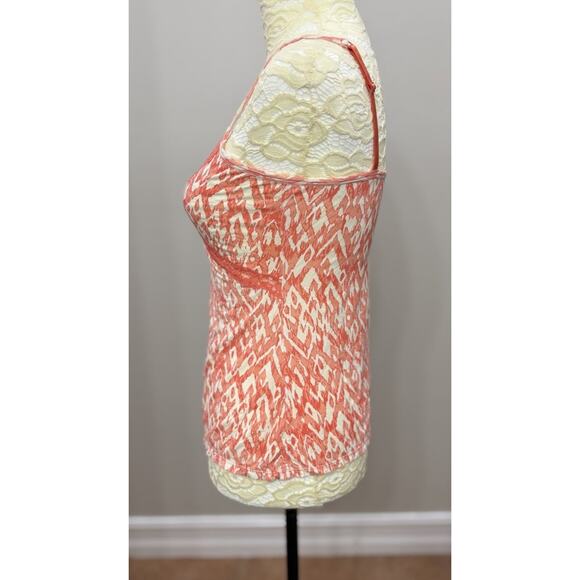 Tart Intimates Womens Babydoll Cami Top M Ivory‎ Orange Coquette Lace Y2K Style - Picture 2 of 8